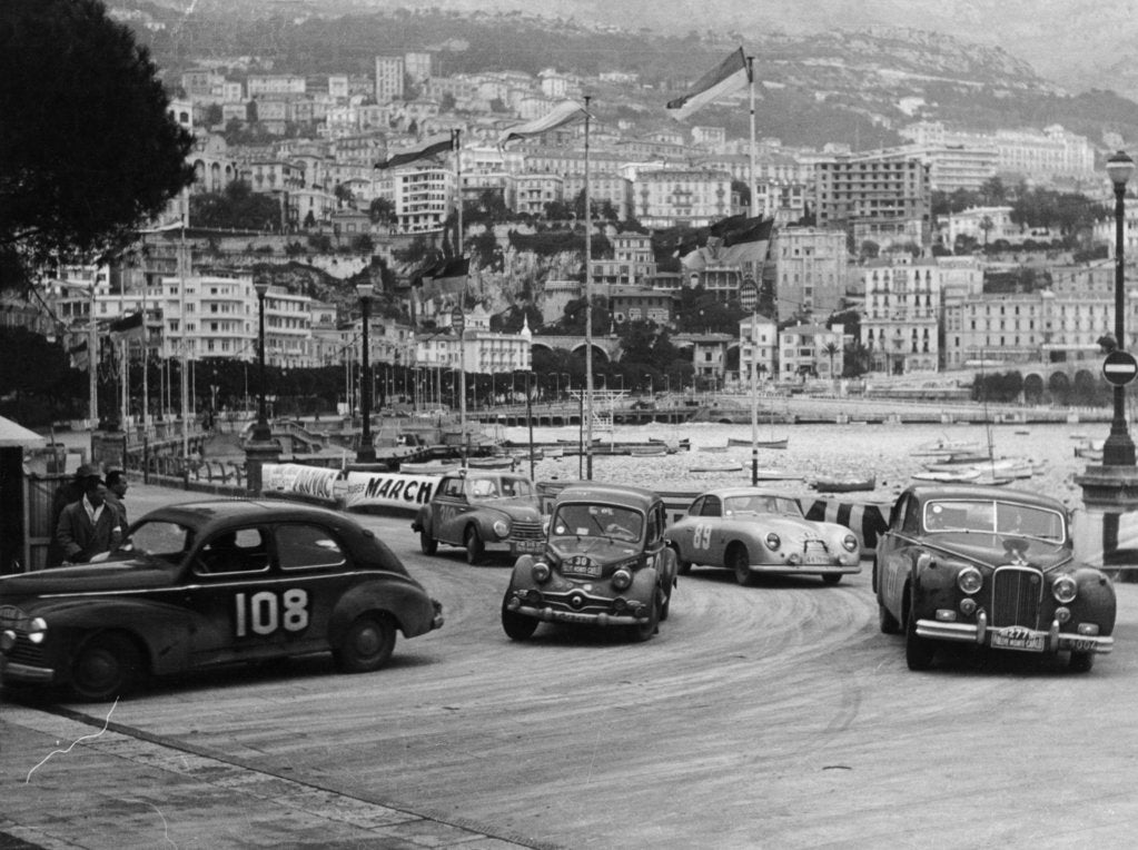 The Monte Carlo Rally, Monaco, 1954 by Unknown