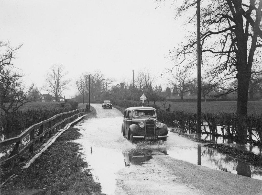 Detail of 1937 Hillman Minx, c1937 by Unknown