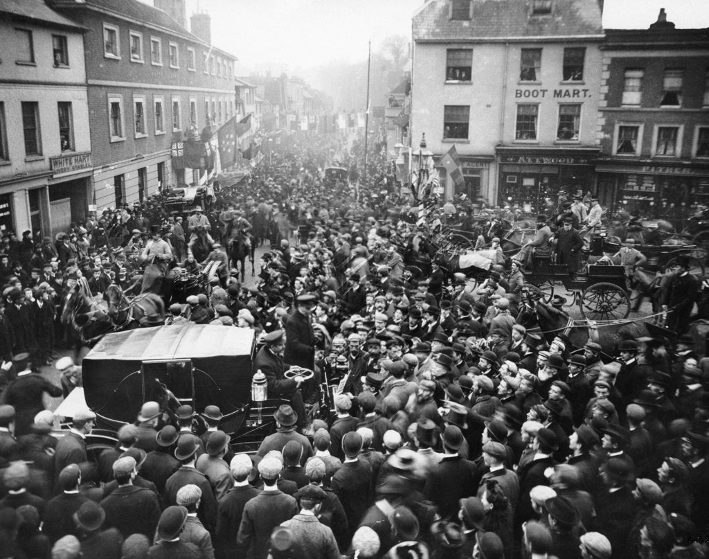 Detail of London to Brighton Emancipation Run, 1896 by Unknown