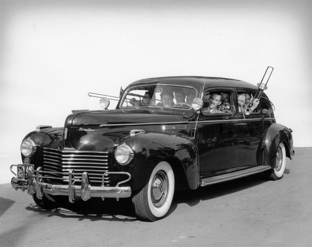 Detail of 1940 Chrysler Imperial, (early 1940s?) by Unknown