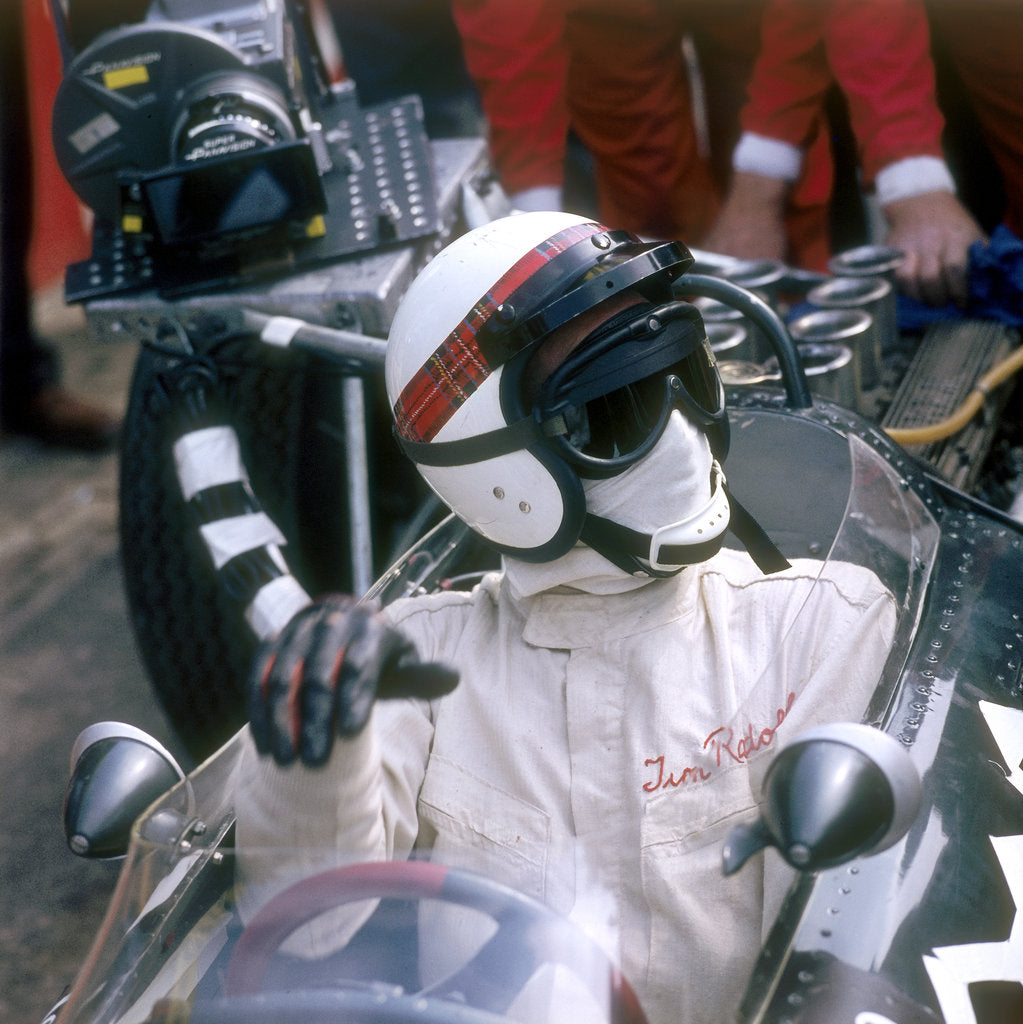 Detail of Jackie Stewart, 1966 by Unknown