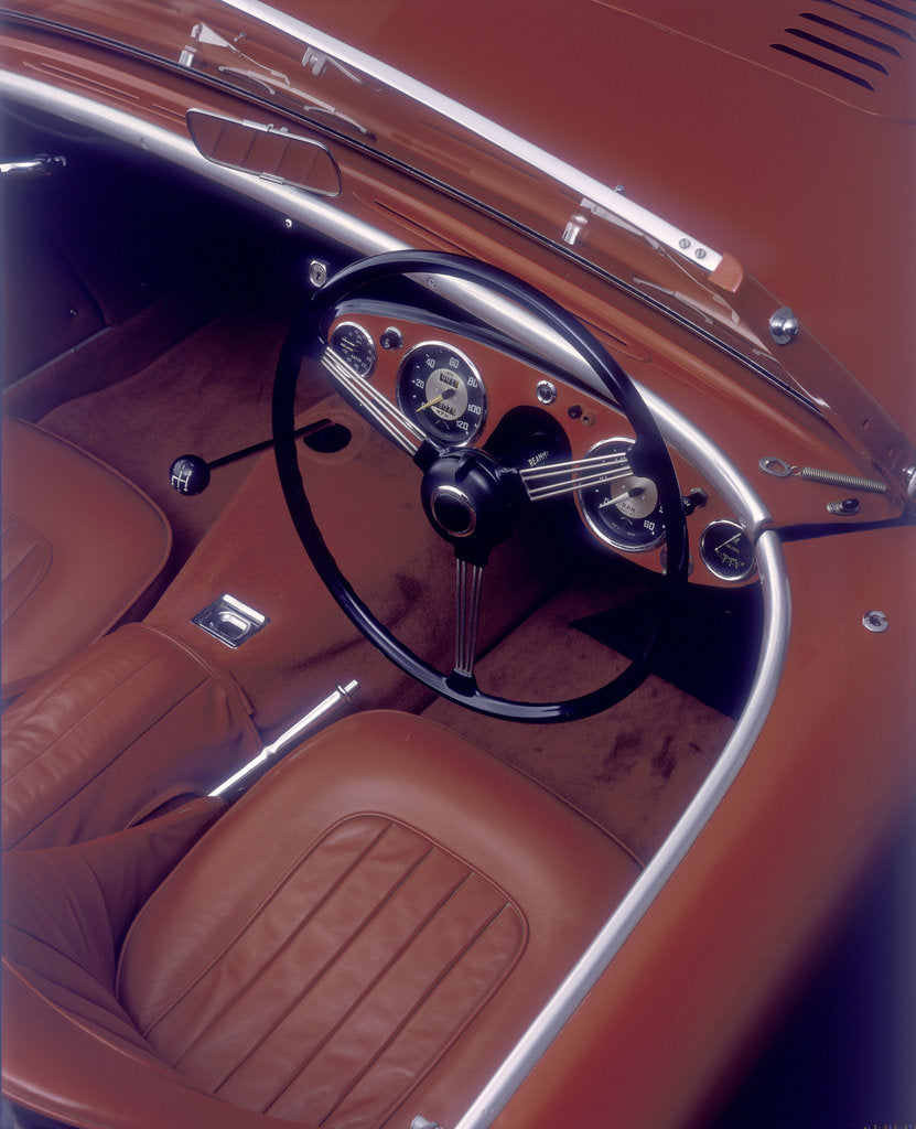 Detail of 1956 Austin Healey 100-BN2 by Unknown