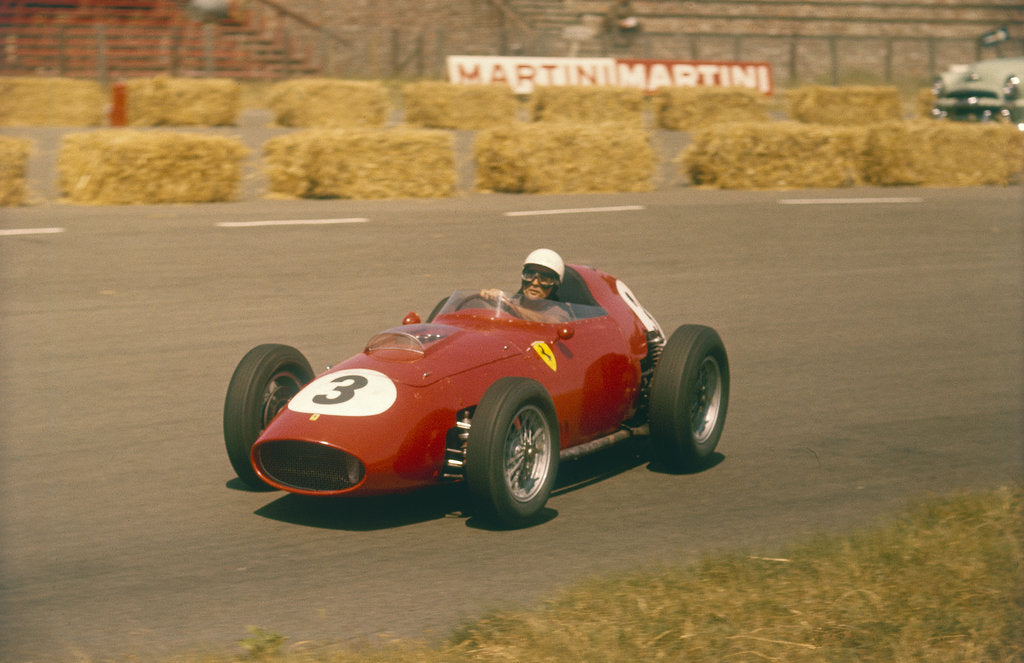 Phil Hill in action in a Ferrari, Dutch Grand Prix, Zandvoort, 1959 by Unknown