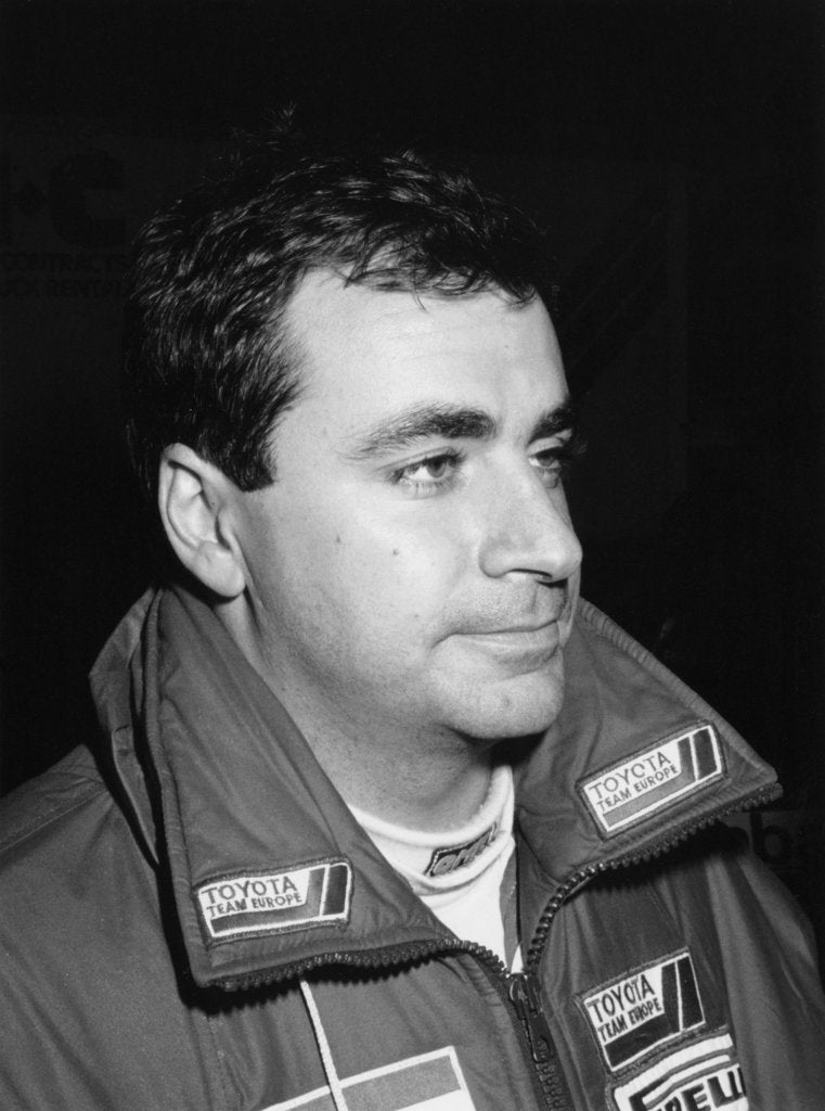 Detail of Carlos Sainz, 1989 by Unknown