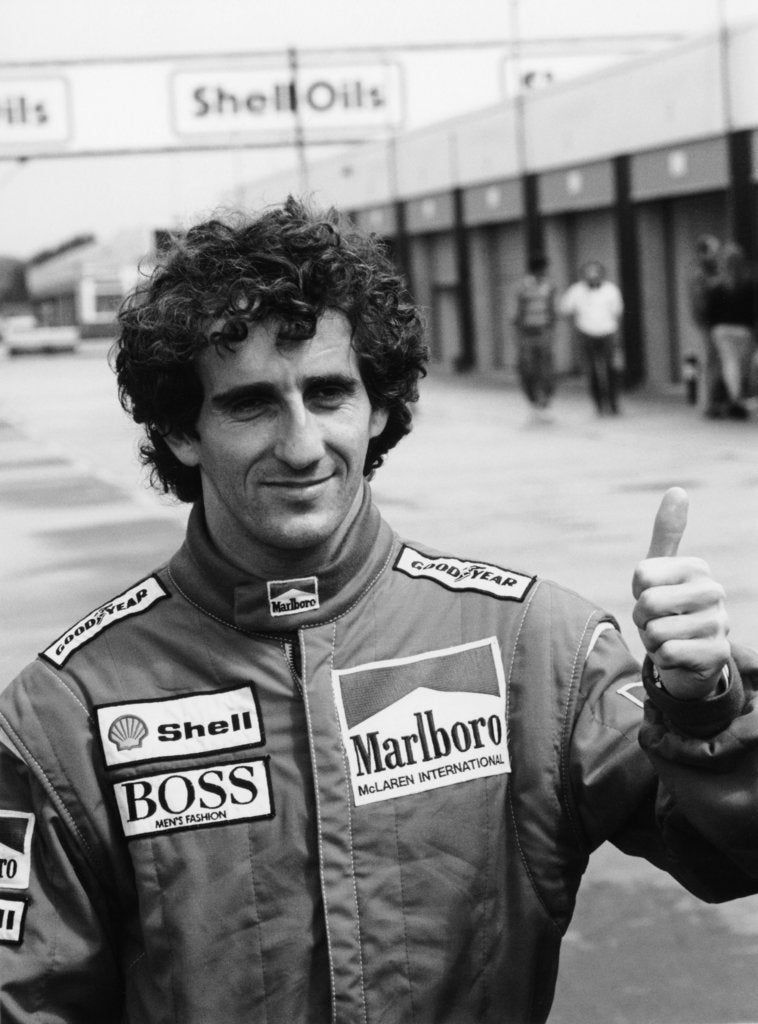 Detail of Alain Prost, c1984-c1989 by Unknown