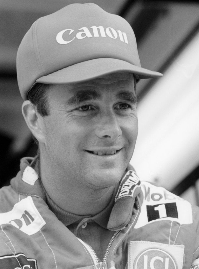 Detail of Nigel Mansell, c1985-c1992 by Unknown