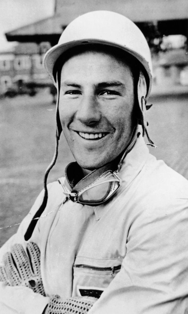 Detail of Stirling Moss, (1950s?) by Unknown