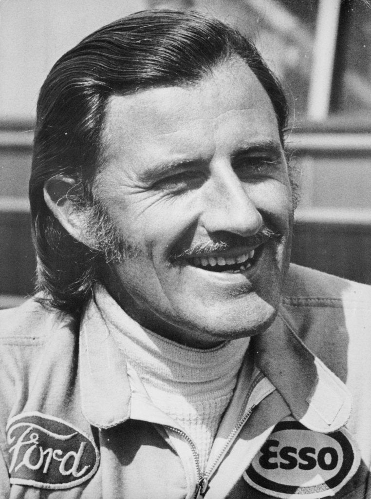 Detail of Graham Hill, early 1970s by Unknown
