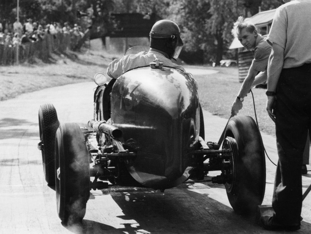 Detail of Prescott Hill Climb, Gloucestershire, 27th August 1961 by Unknown