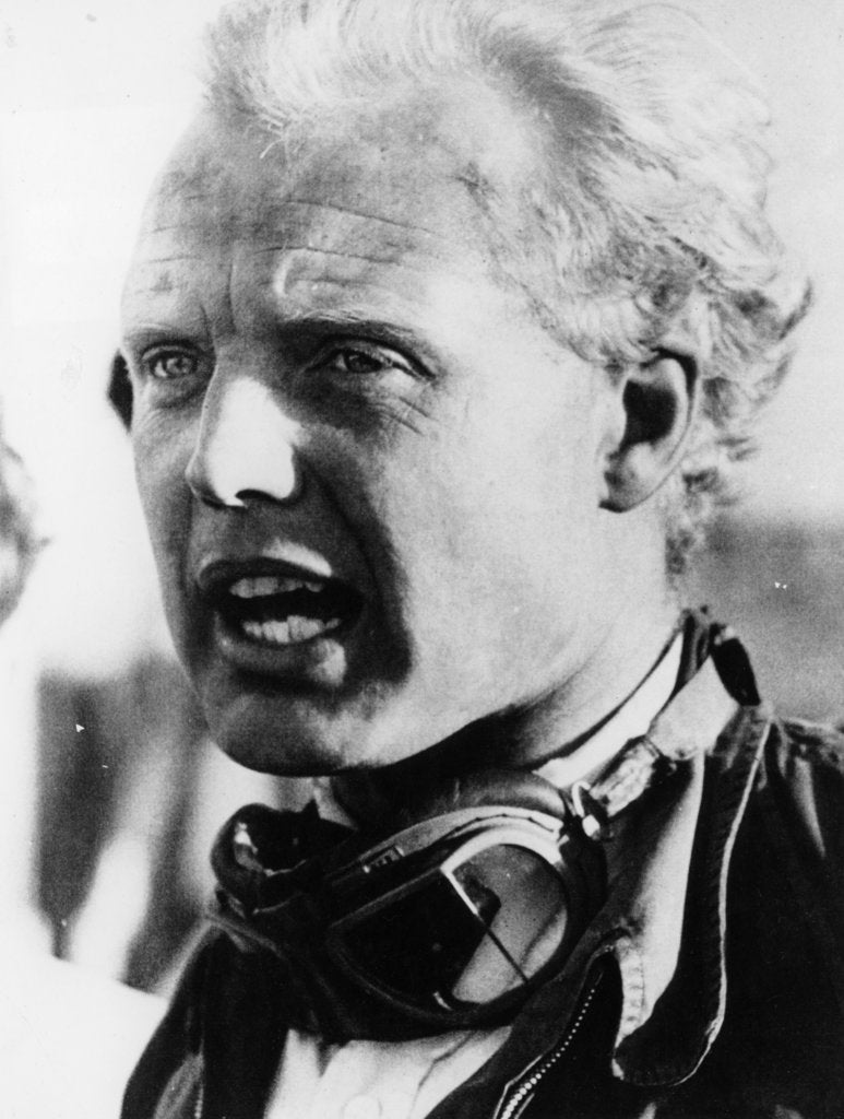 Detail of Mike Hawthorn, racing driver, mid-1950s by Unknown