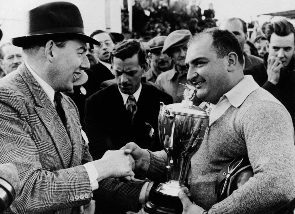 Detail of Jose Froilan Gonzalez, (c1950-c1955?) by Unknown