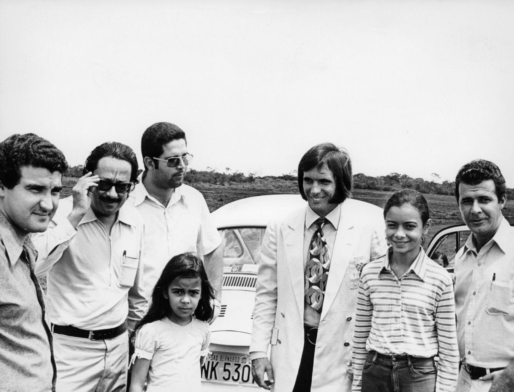 Detail of Emerson Fittipaldi, 1972 by Unknown