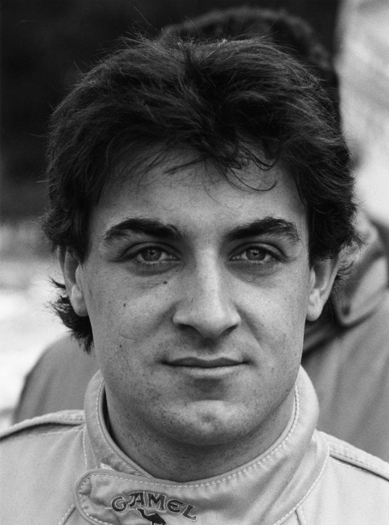 Detail of Jean Alesi by Anonymous