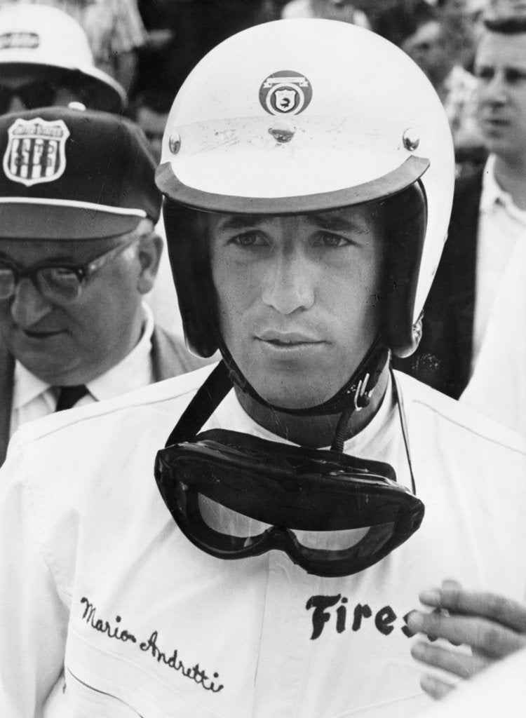 Detail of Mario Andretti by Unknown