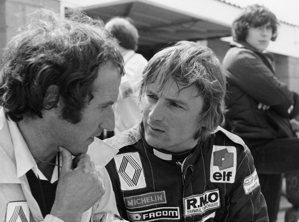 Detail of Rene Arnoux, 1981 by Unknown