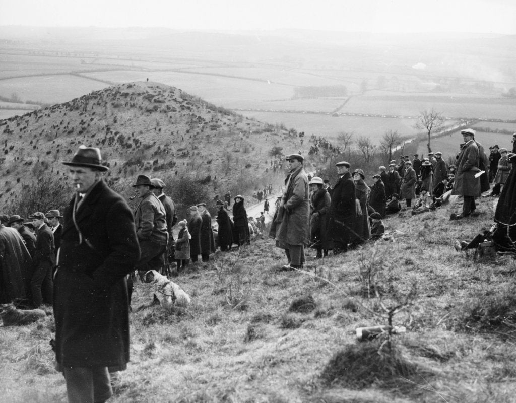 Detail of Kop Hill Climb, Princes Risborough, Buckinghamshire, 25th March 1922 by Unknown