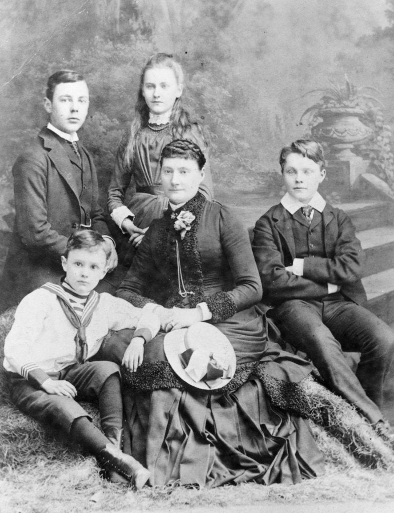 Detail of CS Rolls as a boy, 1880s by Unknown