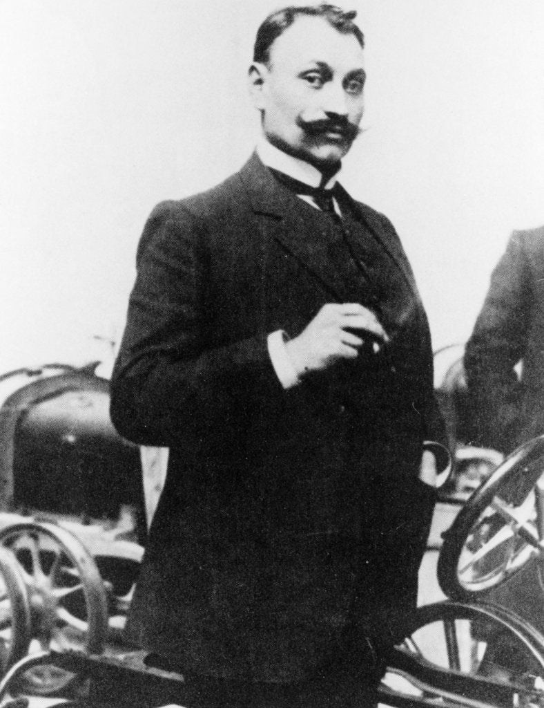 Detail of Louis Delage, (c1900?) by Unknown