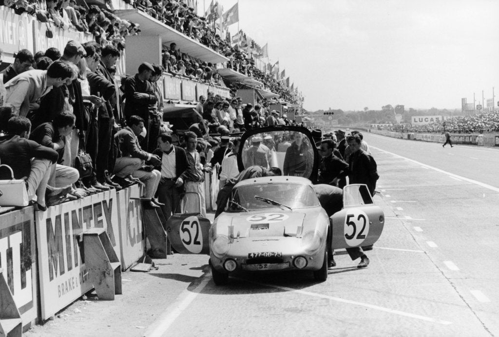 Detail of Rene Bonnet LM6, Le Mans 24 Hours, France, 1963 by Unknown