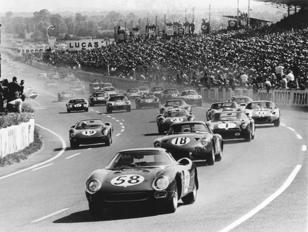 Detail of Start of the Le Mans 24 Hours, France, 1964 by Unknown