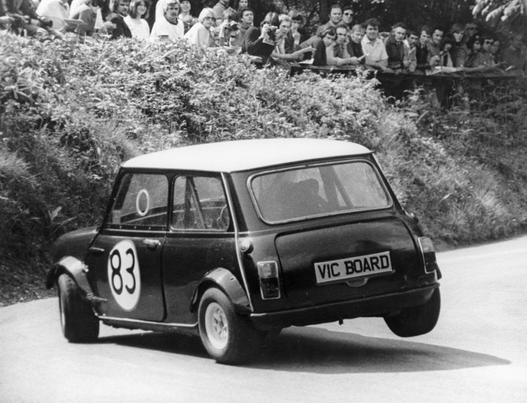 Detail of Mini Cooper S, Wiscombe Hill Climb by Anonymous