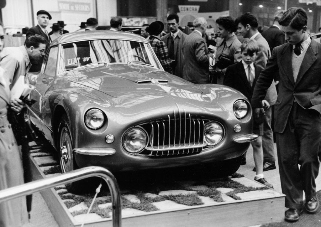 Detail of 1952 Fiat 8V, c1952 by Unknown