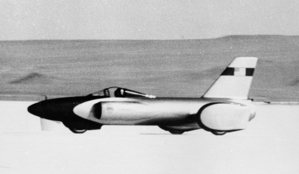 Detail of 'Spirit of America' Land Speed Record car by Anonymous