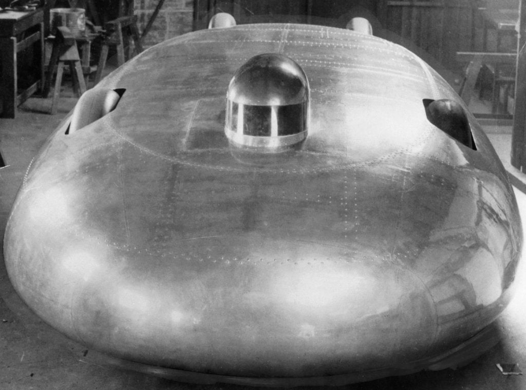 Detail of Railton Special Land Speed Record car, Brooklands, Surrey, 1938 by Unknown