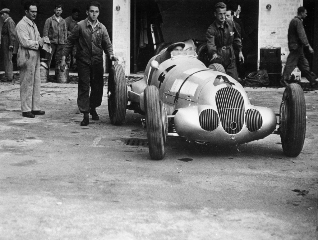 Detail of Mercedes-Benz W125 Grand Prix car, 1937 by Unknown