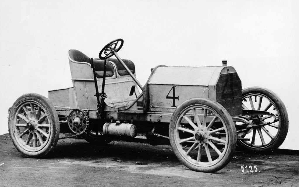 Detail of Mercedes 60 hp racing car, 1903 by Unknown