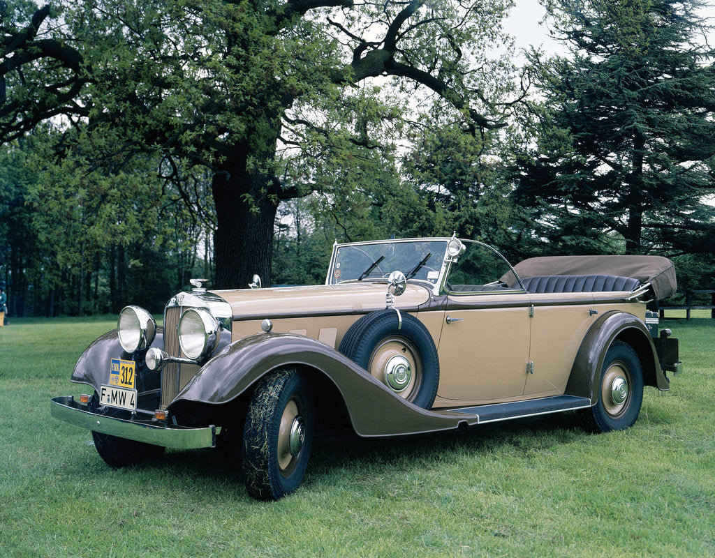 Detail of 1935 Horch 4.5 litre by Unknown