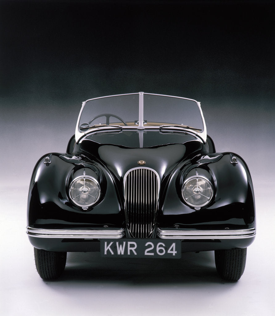 Detail of 1950 Jaguar XK 120 by Unknown