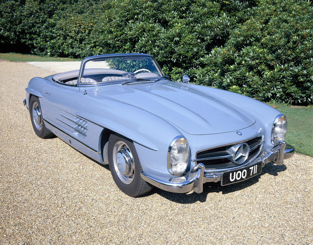Detail of Mercedes 300SL Roadster by Anonymous