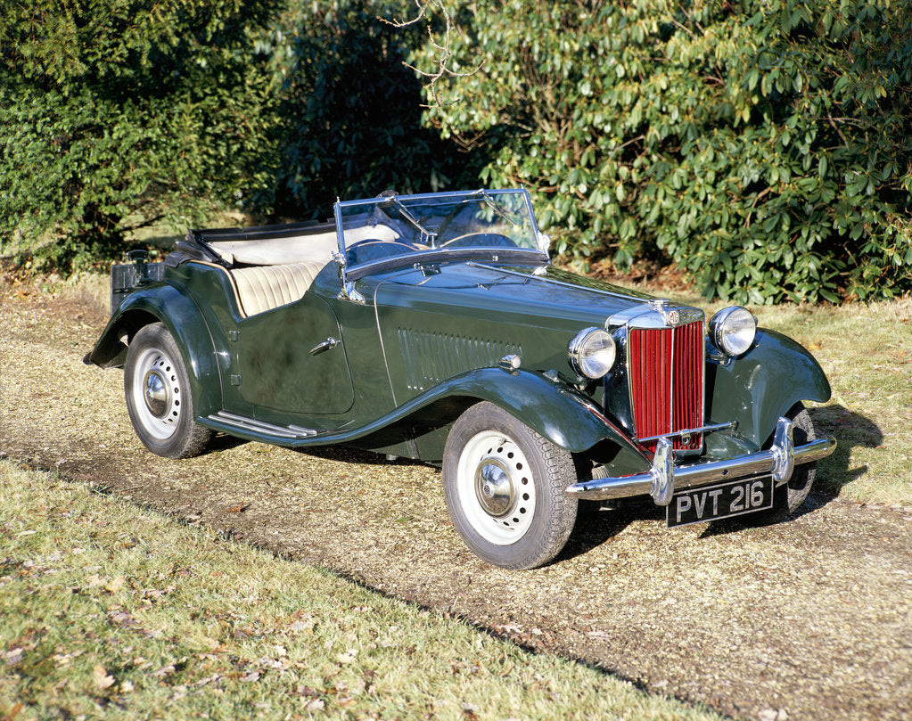 Detail of 1951 MG TD by Unknown