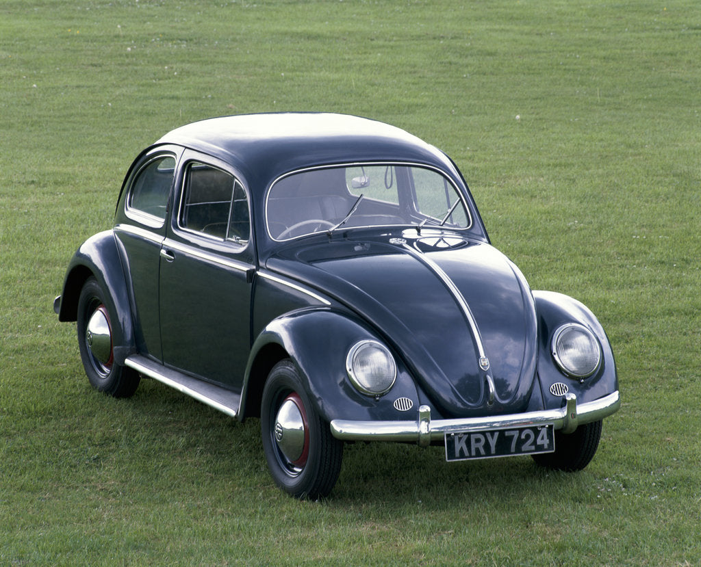 Detail of A 1953 Volkswagen Export Type 1 Beetle by Unknown