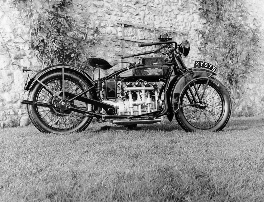 Detail of 1924 Henderson motobike by Unknown