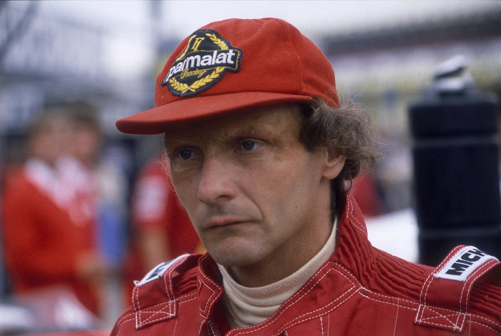Detail of Niki Lauda by Anonymous