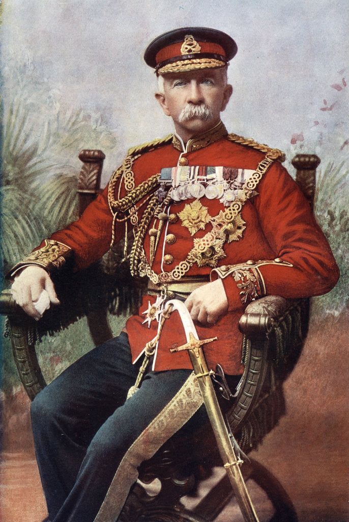 Detail of Sir Henry Evelyn Wood, English Field Marshal and a recipient of the Victoria Cross by Mayall