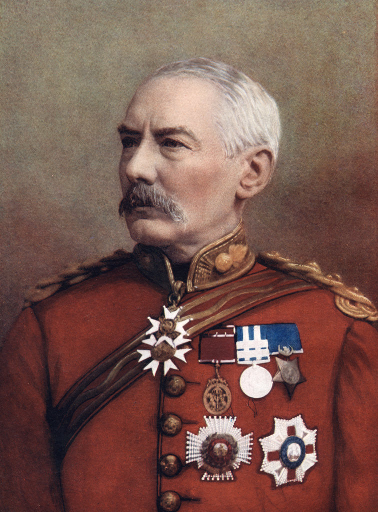 Detail of Lieutenant-General Sir Charles William Wilson, British soldier by Elliott & Fry