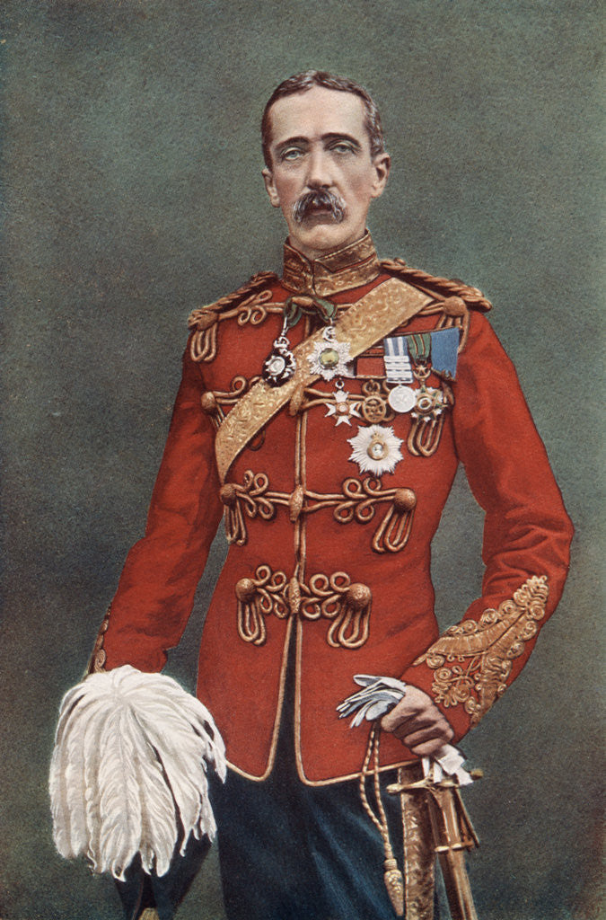 Detail of Major-General Sir John C Ardagh, Director of Military Intelligence by Maull & Fox
