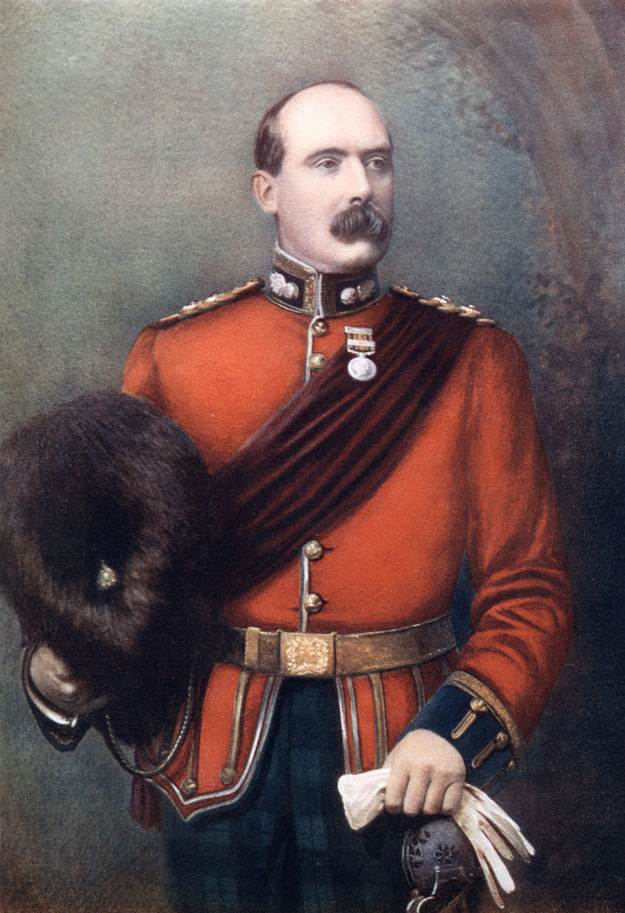 Detail of Lieutenant Colonel AW Thorneycroft, commanding Thorneycroft's Mounted Infantry by Mayall