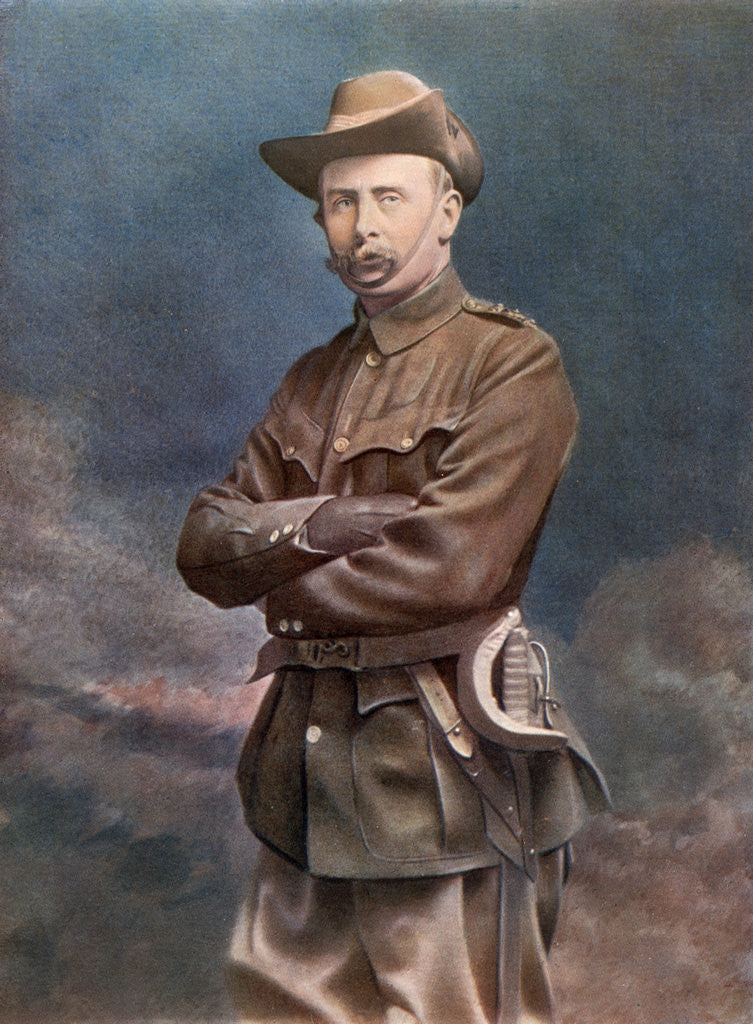 Detail of Colonel WH Mackinnon, commanding the City Imperial Volunteers by Elliott & Fry