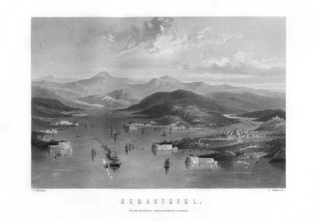 Detail of Sevastopol, a port city in Ukraine by J Stephenson