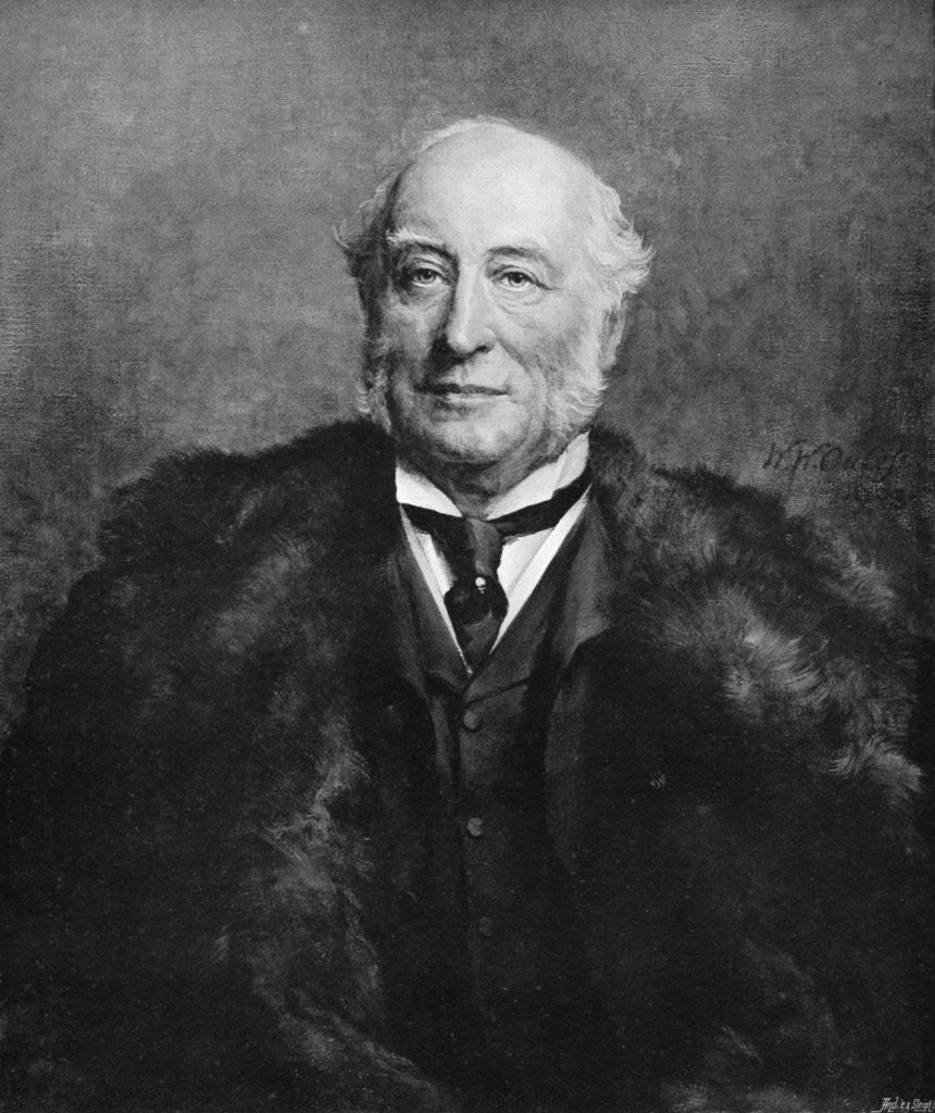 Detail of Sir Edward Letchworth by Walter William Ouless