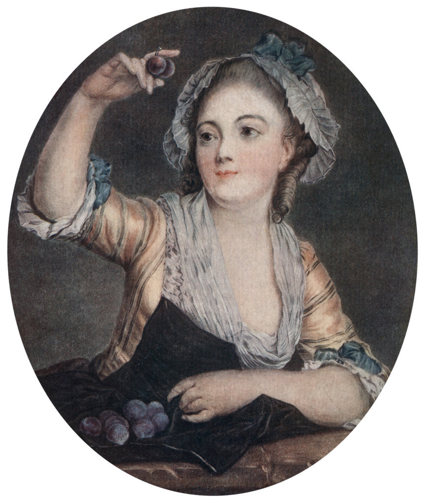 Detail of The Plums by P Davesne