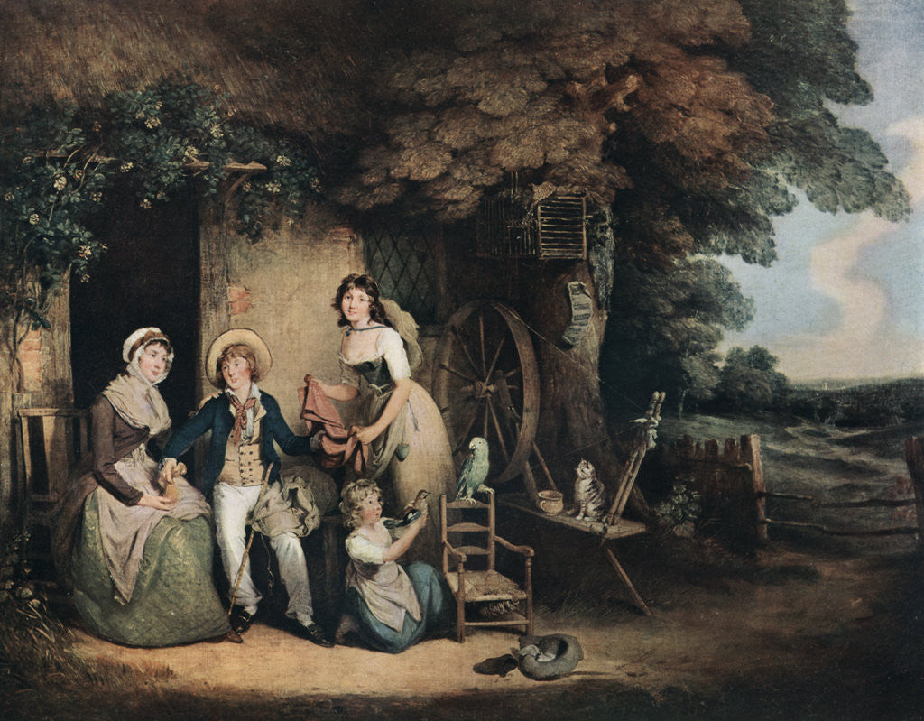 Detail of The Sailor Boy's Return by William Redmore Bigg