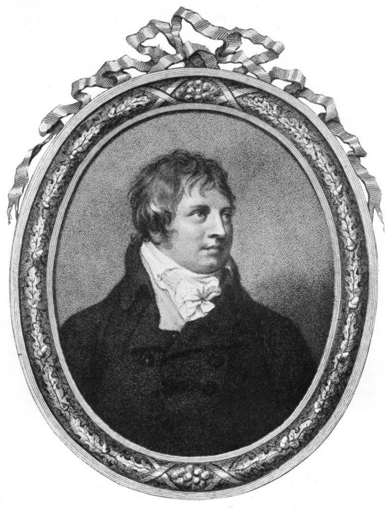 Detail of Jan Ladislav Dussek, Czech composer and pianist by John Conde