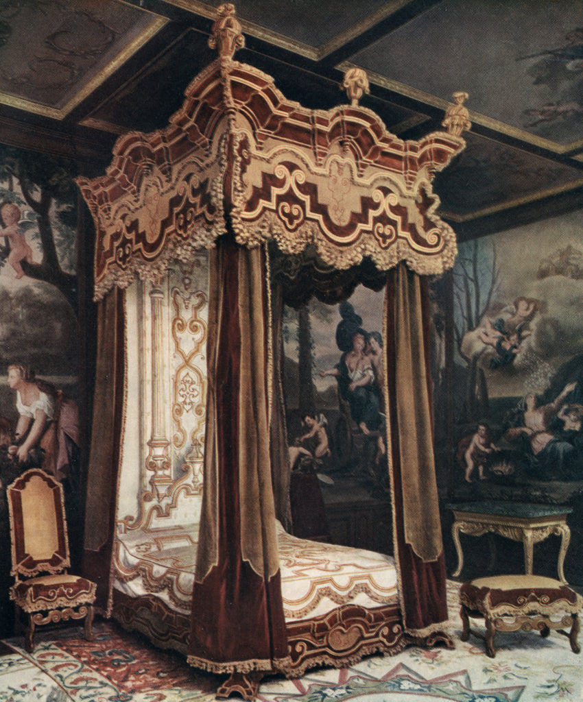 Detail of A Royal Bedstead by Anonymous