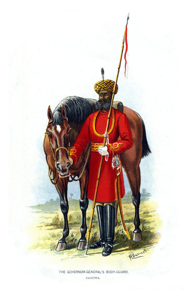Detail of The Governor General's Body Guard by H Bunnett
