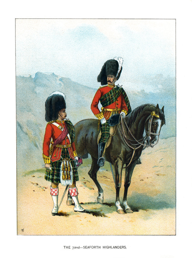 The 72nd Seaforth Highlanders by Anonymous